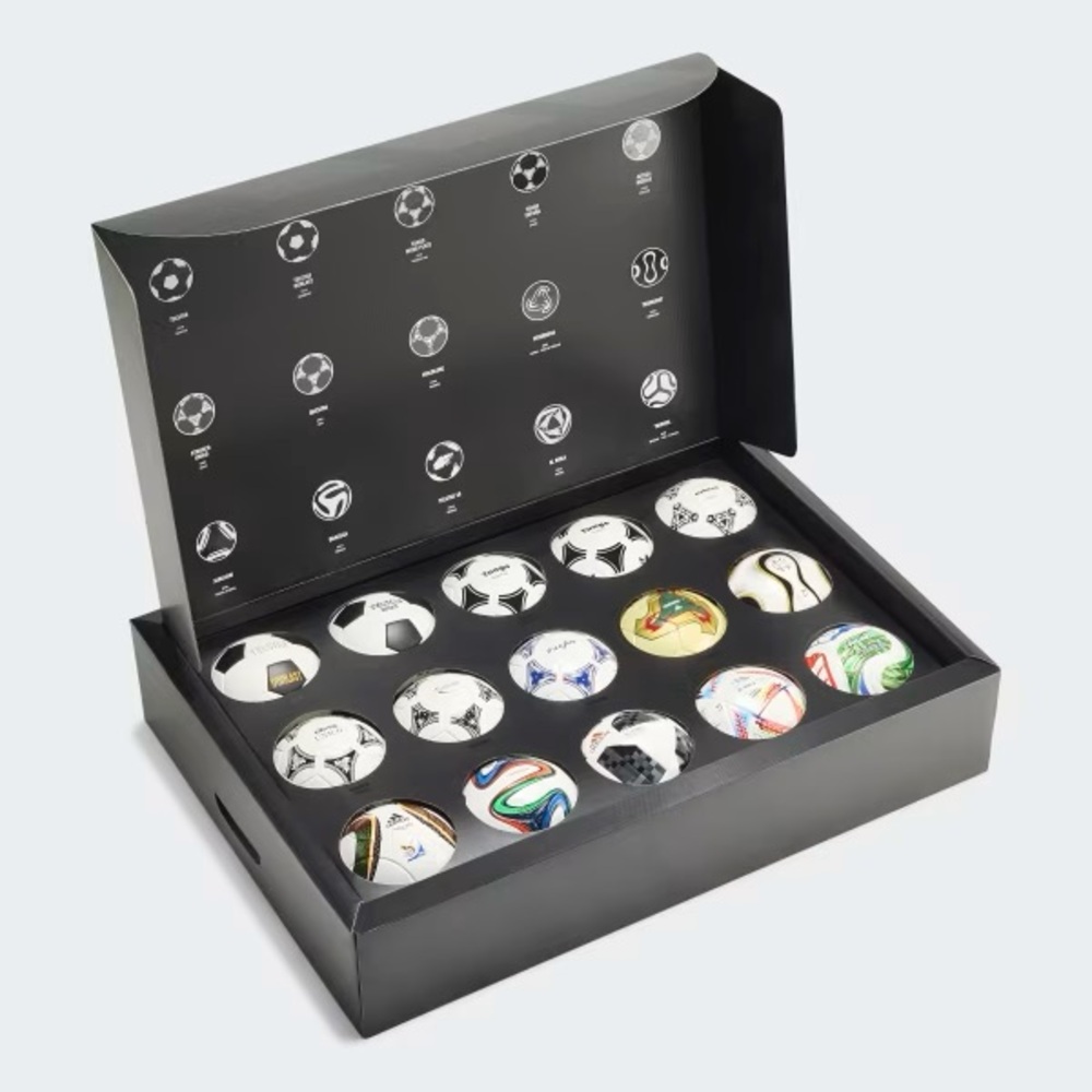 ADIDAS FIFA WORLD CUP HISTORICAL MINI BALL SET